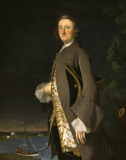 Joseph Blackburn Portrait of Captain John Pigott Germany oil painting art